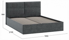 Кровать двуспальная Глосс с ПМ Тип 1 в Игриме - igrim.ok-mebel.com | фото 4