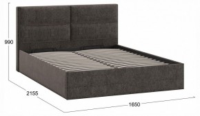 Кровать двуспальная Глосс с ПМ Тип 1 в Игриме - igrim.ok-mebel.com | фото 4
