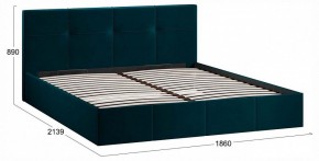 Кровать двуспальная Лора с ПМ в Игриме - igrim.ok-mebel.com | фото 4