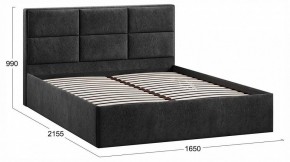 Кровать двуспальная Стелла с ПМ Тип 1 в Игриме - igrim.ok-mebel.com | фото 4
