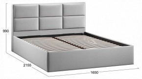 Кровать двуспальная Стелла с ПМ Тип 1 в Игриме - igrim.ok-mebel.com | фото 3