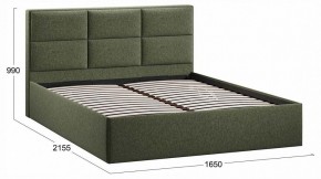 Кровать двуспальная Стелла с ПМ Тип 1 в Игриме - igrim.ok-mebel.com | фото 4