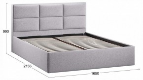 Кровать двуспальная Стелла с ПМ Тип 1 в Игриме - igrim.ok-mebel.com | фото 4