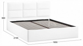 Кровать двуспальная Стелла с ПМ Тип 1 в Игриме - igrim.ok-mebel.com | фото 4
