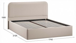 Кровать двуспальная Тиффани с ПМ Тип 1 в Игриме - igrim.ok-mebel.com | фото 4