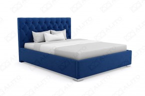 Кровать Ева интерьерная +основание (90х200) 5 кат. ткани в Игриме - igrim.ok-mebel.com | фото