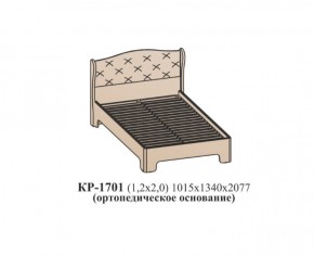 Кровать ЭЙМИ КР-1701 Рэд фокс (1200х2000) в Игриме - igrim.ok-mebel.com | фото