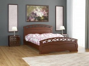 ГРАЦИЯ-1 Кровать из массива 1600 (Орех) в Игриме - igrim.ok-mebel.com | фото