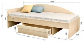 Кровать Изгиб в Игриме - igrim.ok-mebel.com | фото 2