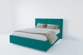 Кровать Корсика с ПМ 1400 (велюр бирюзовый) в Игриме - igrim.ok-mebel.com | фото 2