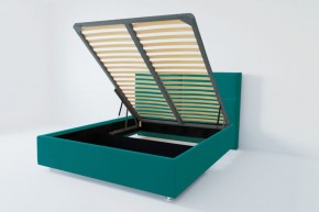 Кровать Корсика с ПМ 1600 (велюр бирюзовый) в Игриме - igrim.ok-mebel.com | фото