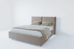 Кровать Корсика с ПМ 1600 (велюр светло-серый) в Игриме - igrim.ok-mebel.com | фото 2
