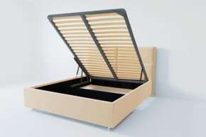 Кровать Корсика с ПМ 1800 (экокожа бежевая) в Игриме - igrim.ok-mebel.com | фото
