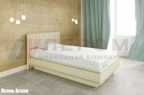 Кровать КР-1011 с мягким изголовьем в Игриме - igrim.ok-mebel.com | фото