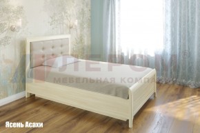 Кровать КР-1031 с мягким изголовьем в Игриме - igrim.ok-mebel.com | фото