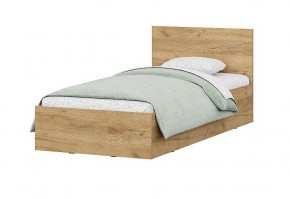 Кровать одинарная 0.9 МСП-1 + основание Лайт (Дуб золотой) в Игриме - igrim.ok-mebel.com | фото
