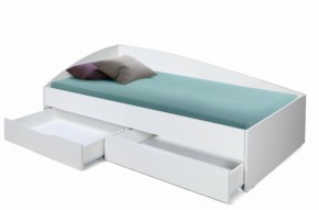 Кровать одинарная "Фея - 3" асимметричная 1900х800 (белая) в Игриме - igrim.ok-mebel.com | фото 2