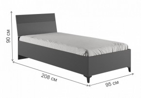 Кровать односпальная Ника в Игриме - igrim.ok-mebel.com | фото
