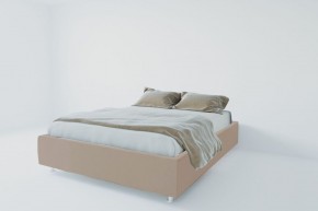 Кровать Подиум с ПМ 1200 (велюр серый) в Игриме - igrim.ok-mebel.com | фото