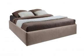 Кровать Подиум с ПМ 1400 (велюр серый) в Игриме - igrim.ok-mebel.com | фото
