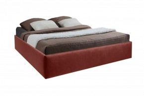 Кровать Подиум с ПМ 1600 (велюр бордо) в Игриме - igrim.ok-mebel.com | фото