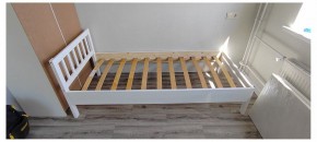 Кровать полутораспальная Белая эмаль в Игриме - igrim.ok-mebel.com | фото 2