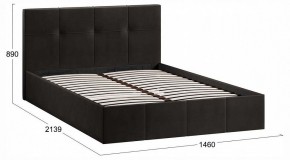 Кровать полутораспальная Лора с ПМ в Игриме - igrim.ok-mebel.com | фото 4