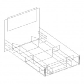 Кровать "Милана" БЕЗ основания 1200х2000 в Игриме - igrim.ok-mebel.com | фото 4