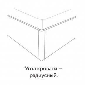 Кровать "Милана" с мягкой спинкой БЕЗ основания 1200х2000 в Игриме - igrim.ok-mebel.com | фото 3