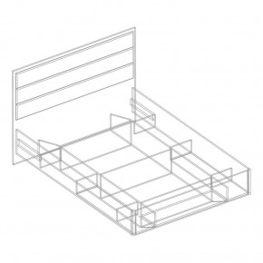 Кровать "Милана" с мягкой спинкой БЕЗ основания 1200х2000 в Игриме - igrim.ok-mebel.com | фото 4