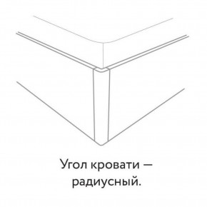 Кровать "Сандра" БЕЗ основания 1200х2000 в Игриме - igrim.ok-mebel.com | фото 3