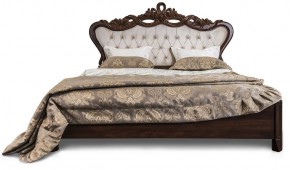 Кровать с мягким изголовьем Афина 1800 (караваджо) ламели в Игриме - igrim.ok-mebel.com | фото