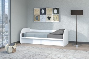 Кровать Сказка с ПМ 900 (Белый текстурный) в Игриме - igrim.ok-mebel.com | фото