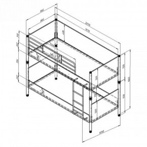 Кровать-трансформер Дельта Лофт-20.02.02 Белый в Игриме - igrim.ok-mebel.com | фото 3