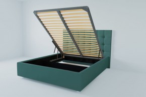 Кровать Венеция с ПМ 1800 (велюр бирюзовый) в Игриме - igrim.ok-mebel.com | фото