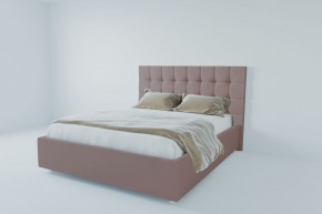 Кровать Венеция с ПМ 900 (велюр темно-серый) в Игриме - igrim.ok-mebel.com | фото 2