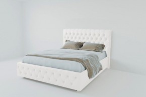 Кровать Версаль с ПМ 1400 (экокожа белая) в Игриме - igrim.ok-mebel.com | фото