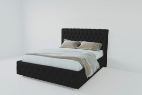 Кровать Версаль с ПМ 1600 (экокожа кольт ч) в Игриме - igrim.ok-mebel.com | фото
