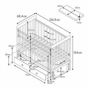 Кроватка Фея 328-01 в Игриме - igrim.ok-mebel.com | фото 10