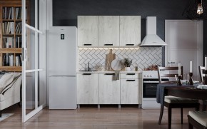 Кухонный гарнитур ДИОР 1500 (Белый/Дуб Крафт белый) в Игриме - igrim.ok-mebel.com | фото