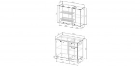 Кухонный гарнитур Антик 1000 (Стол. 38мм) в Игриме - igrim.ok-mebel.com | фото 3