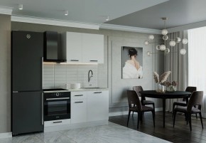 Кухонный гарнитур Белый Глянец 1600 (Стол. 26мм) в Игриме - igrim.ok-mebel.com | фото