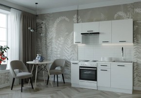Кухонный гарнитур Белый Глянец 1800 (Стол. 38мм) в Игриме - igrim.ok-mebel.com | фото