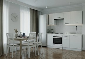 Кухонный гарнитур Белый Глянец 2000 (Стол. 26мм) в Игриме - igrim.ok-mebel.com | фото