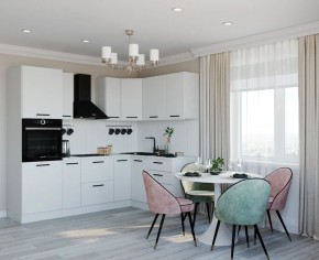 Кухонный гарнитур Белый Глянец 2400*1600 (Стол. 38мм) в Игриме - igrim.ok-mebel.com | фото