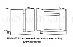 ЛИЗА-2 Кухонный гарнитур 1,6 Белый глянец холодный в Игриме - igrim.ok-mebel.com | фото 6