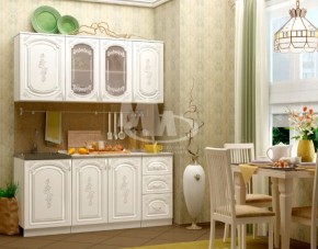 ЛИЗА-2 Кухонный гарнитур 1,7 Белый глянец холодный в Игриме - igrim.ok-mebel.com | фото 1