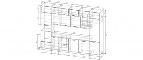 Кухонный гарнитур Санторини 3400 (Стол. 38мм) в Игриме - igrim.ok-mebel.com | фото 2