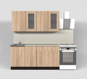 Кухня Симона Демо 1700 (Венга/Дуб Сонома) в Игриме - igrim.ok-mebel.com | фото 7