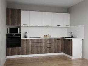 Кухонный гарнитур Старое Дерево 3200*1400 (Стол. 38мм) в Игриме - igrim.ok-mebel.com | фото